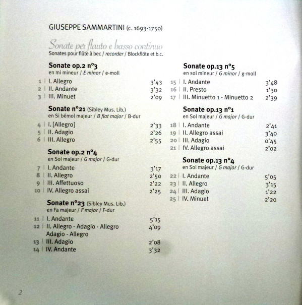 Giuseppe Sammartini / Maurice Steger-3