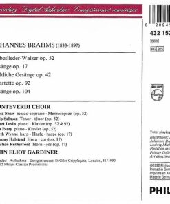 Johannes Brahms - The Monteverdi Choir, John Eliot Gardiner-1