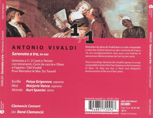 Antonio Vivaldi - Clemencic Consort, René Clemencic-1