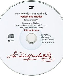 Felix Mendelssohn-Bartholdy – Deutsche Kammerphilharmonie Bremen, Stuttgarter Kammerorchester, Kammerchor Stuttgart, Frieder Bernius-2