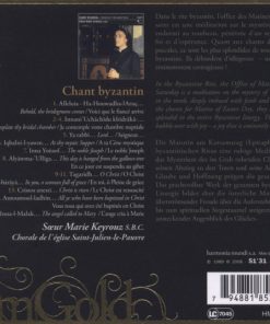 Sœur Marie Keyrouz, Chorale De L'Eglise Saint-Julien-Le-Pauvre-1