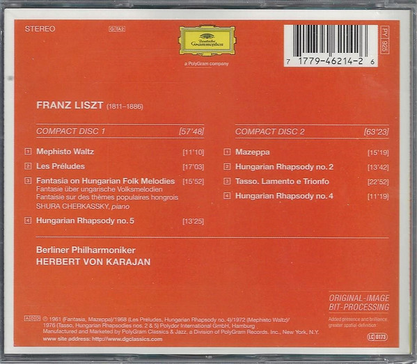 Franz Liszt – Berliner Philharmoniker, Herbert von Karajan-1