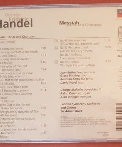 George Frideric Handel* - London Symphony Orchestra And Chorus*, Sir Adrian Boult-1