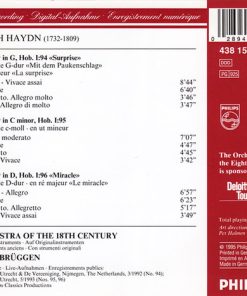 Joseph Haydn, Frans Brüggen, Orchestra Of The 18th Century-1