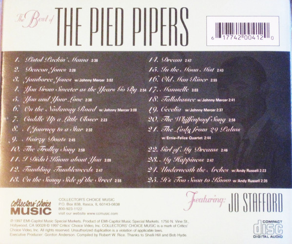 The Pied Pipers featuring Jo Stafford-1