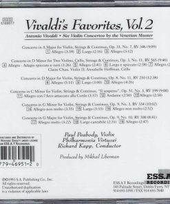 Antonio Vivaldi – Paul Peabody, Philharmonia Virtuosi, Richard Kapp-2
