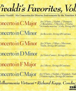 Antonio Vivaldi – Philharmonia Virtuosi, Richard Kapp-0