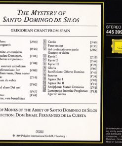 Chorus Of Monks Of The Abbey Of Santo Domingo De Silos*-1