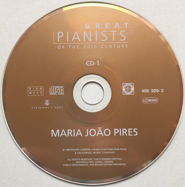 Maria João Pires, Johann Sebastian Bach, Frédéric Chopin, Wolfgang Amadeus Mozart, Franz Schubert, Robert Schumann-2