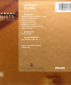 Mitsuko Uchida, Claude Debussy, Wolfgang Amadeus Mozart, Arnold Schoenberg-3