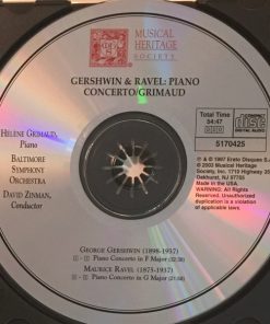 Hélène Grimaud / David Zinman / Baltimore Symphony Orchestra / George Gershwin / Maurice Ravel-2