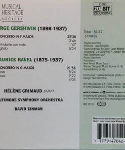 Hélène Grimaud / David Zinman / Baltimore Symphony Orchestra / George Gershwin / Maurice Ravel-3