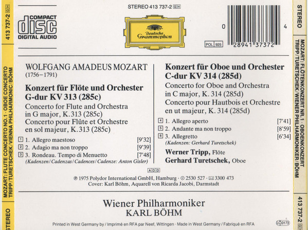 Wolfgang Amadeus Mozart, Karl Böhm, Wiener Philharmoniker-3