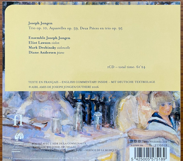 Joseph Jongen, Ensemble Joseph Jongen-1