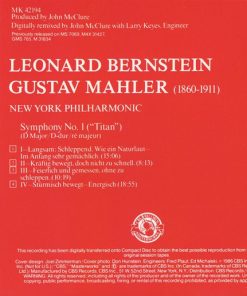 Leonard Bernstein, Gustav Mahler, New York Philharmonic-1