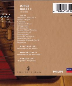 Jorge Bolet, Franz Liszt-3