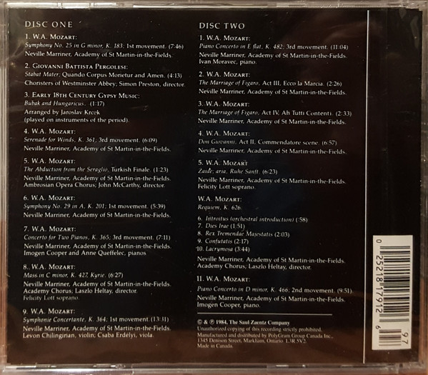 Neville Marriner*, Academy Of St. Martin-In-the-Fields*-1