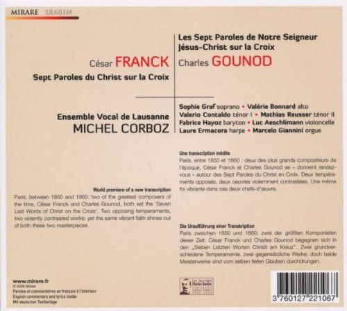 César Franck, Charles Gounod, Michel Corboz, Orchestre De Chambre De Lausanne-1