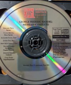 Georg Friedrich Händel, English Chamber Orchestra, Amor Artis Chorale, Margaret Price, Yvonne Minton, Alexander Young, Justino Diaz, Johannes Somary-3