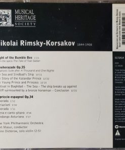Nikolai Rimsky-Korsakov, New York Philharmonic-1