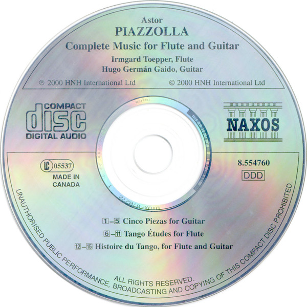 Astor Piazzolla, Irmgard Toepper, Hugo Germán Gaido-2
