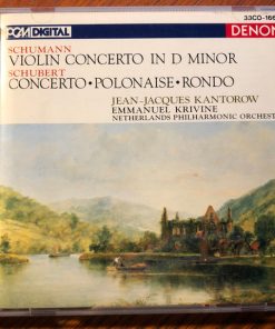 Robert Schumann, Franz Schubert - Jean-Jacques Kantorow, Nederlands Philharmonisch Orkest (2), Emmanuel Krivine-0