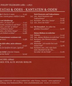 Georg Philipp Telemann - René Jacobs, Akademie Für Alte Musik Berlin-1