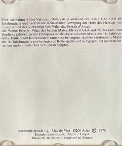 Ars Musicae De Barcelona, Enric Gispert-1
