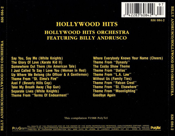 The Hollywood Hits Orchestra Featuring Billy Andrusco-1