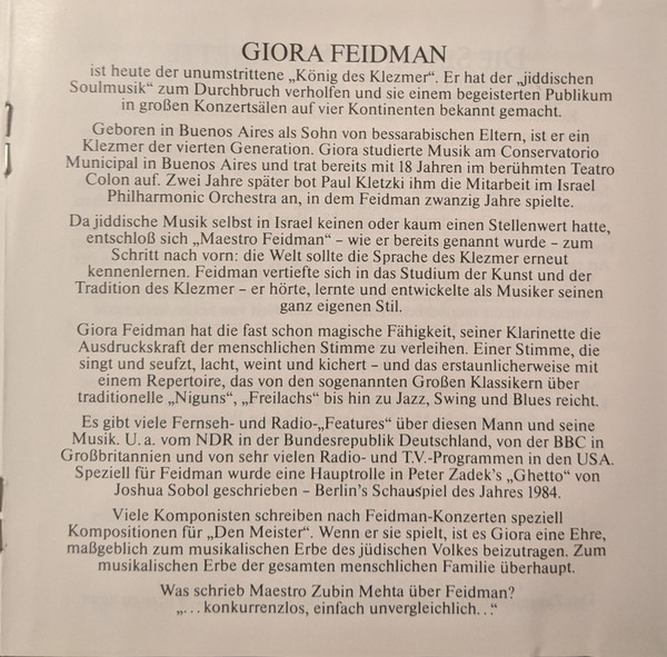 Giora Feidman-2