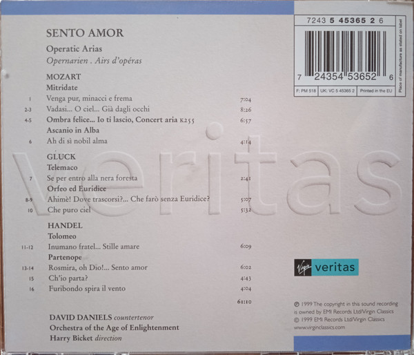 David Daniels (3), Christoph Willibald Gluck / Georg Friedrich Händel / Wolfgang Amadeus Mozart - Orchestra Of The Age Of Enlightenment, Harry Bicket-1
