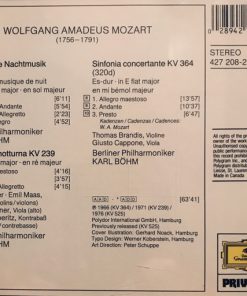 Wolfgang Amadeus Mozart, Karl Böhm-1