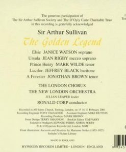 Sir Arthur Sullivan, Janice Watson, Jean Rigby, Mark Wilde (4), The New London Orchestra, Ronald Corp, Jeffrey Black, The London Chorus-1