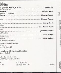 The D'Oyly Carte Opera Company*, Gilbert & Sullivan-1