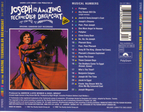 Andrew Lloyd Webber, Tim Rice Starring Donny Osmond-1