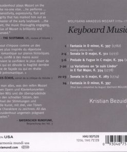 Wolfgang Amadeus Mozart, Kristian Bezuidenhout-1