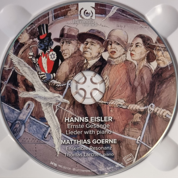 Hanns Eisler - Matthias Goerne, Thomas Larcher, Ensemble Resonanz-4
