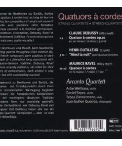 Claude Debussy, Henri Dutilleux, Maurice Ravel - Arcanto Quartett-1