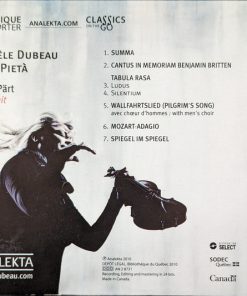 Angèle Dubeau & La Pietà - Arvo Pärt-1