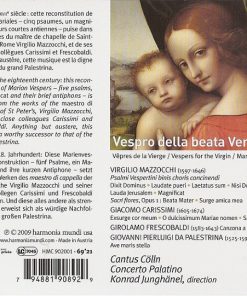 Virgilio Mazzocchi - Cantus Cölln, Concerto Palatino, Konrad Junghänel-1