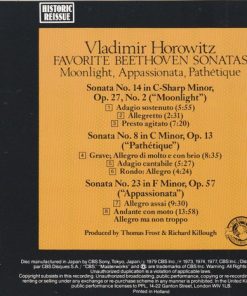 Vladimir Horowitz, Ludwig van Beethoven-1