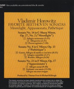 Vladimir Horowitz, Ludwig van Beethoven-2