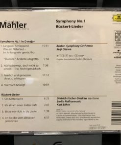 Gustav Mahler - Dietrich Fischer-Dieskau • Berliner Philharmoniker • Karl Böhm • Boston Symphony Orchestra • Seiji Ozawa-1