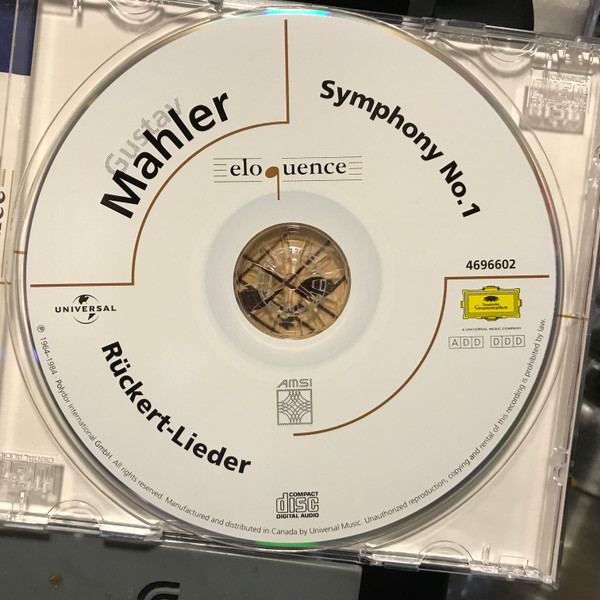 Gustav Mahler - Dietrich Fischer-Dieskau • Berliner Philharmoniker • Karl Böhm • Boston Symphony Orchestra • Seiji Ozawa-2