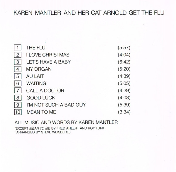 Karen Mantler And Her Cat Arnold-4