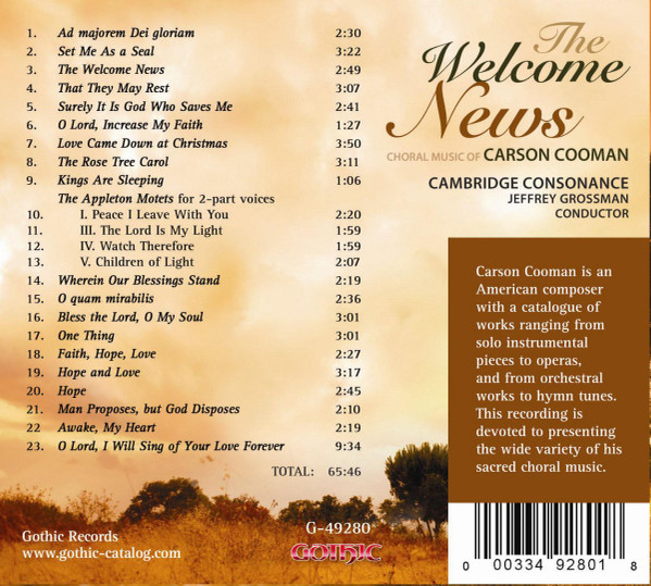 Cambridge Consonance, Jeffrey Grossman-1