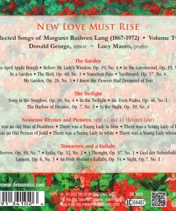 Margaret Ruthven Lang – Donald George, Lucy Mauro-1