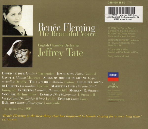 Renée Fleming, English Chamber Orchestra, Jeffrey Tate-1