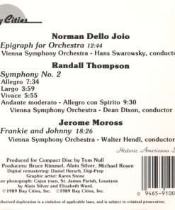 Randall Thompson / Jerome Moross / Norman Dello Joio-1