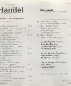 Georg Friedrich Händel – London Symphony Orchestra And London Symphony Chorus, Sir Adrian Boult-3
